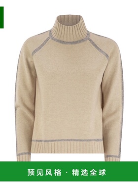 1h可退 香港直邮MaxMara 麦斯玛拉 女士 PESCARA 羊毛羊绒高领毛