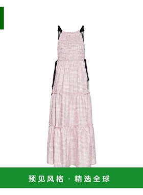 1h可退 香港直邮GANNI 女士连衣裙 W04156814038 AW2025 粉红色 D