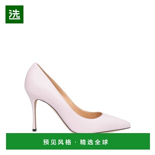 香港直邮Sergio Rossi 塞乔·罗西 女士 浅口鞋 pink粉色 舒适时