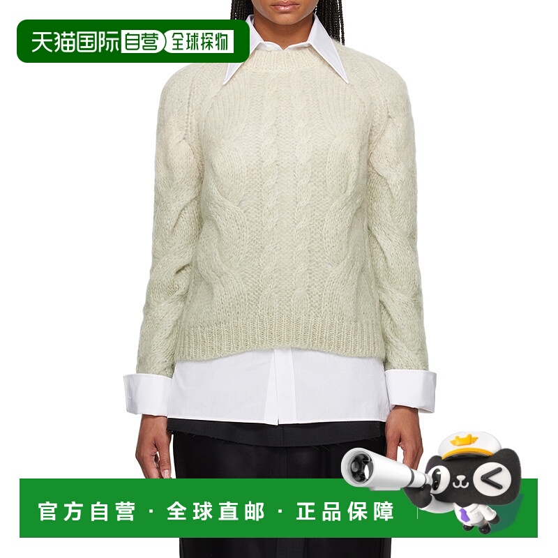 香港直邮Maison Margiela 罗纹圆领开衫 S51HL0013S18398针织