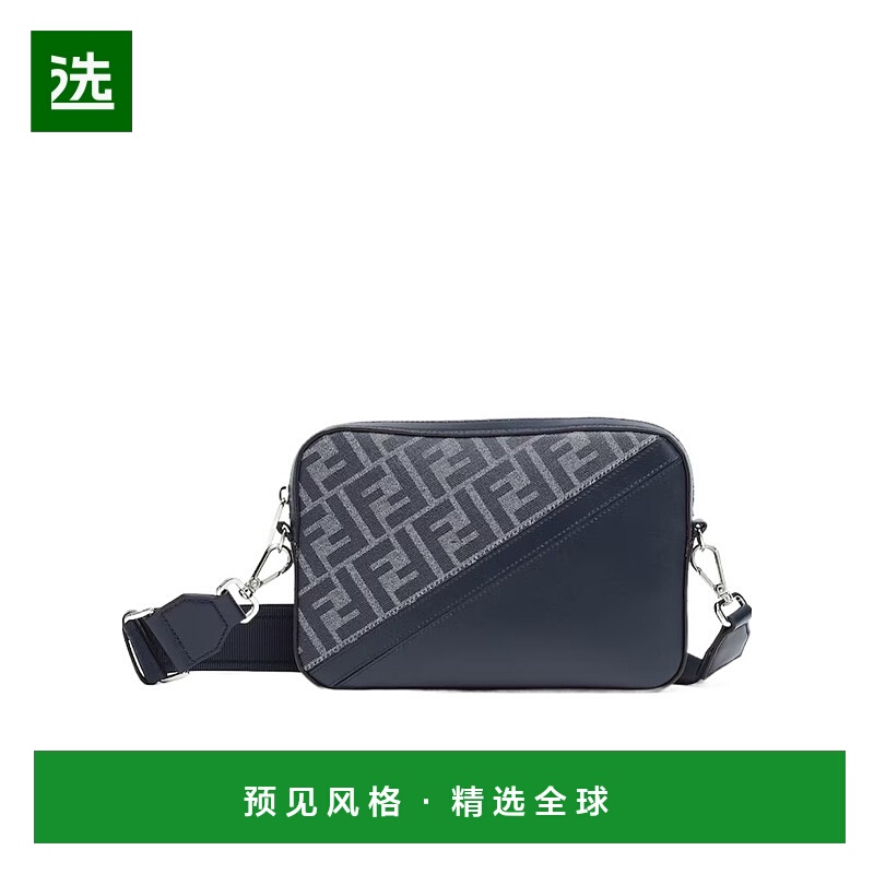 香港直邮Fendi Diagonal拉链单肩包 7M0286ASIC