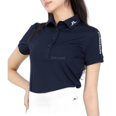 韩国直邮j.lindeberg金林德伯格高尔夫短袖polo领GWJT06332-6855