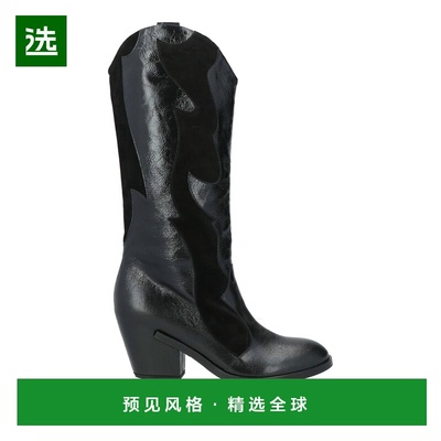 1h可退 香港直邮Del Carlo 女士 靴子 black黑色 舒适时尚