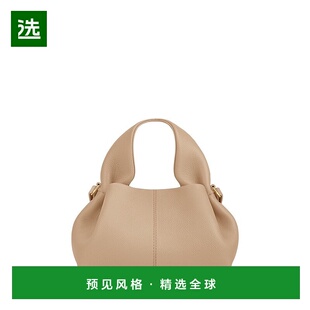 欧洲直邮POLENE Numéro Neuf Mini女士米色小牛皮单肩包斜挎包
