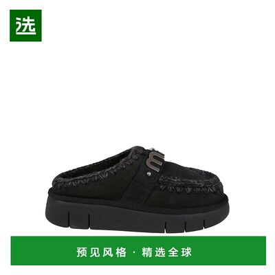 香港直邮MOU 女士凉鞋 MUFW531001ABKBK CO 黑色 Bounce Clog Met