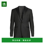 羊毛提花燕尾服夹克 Corneliani 男装 西服 1h可退 款 美国直邮