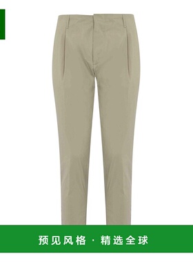 香港直邮DONDUP 男士休闲裤 UP630PS0020U002010 CO 白色 前褶长