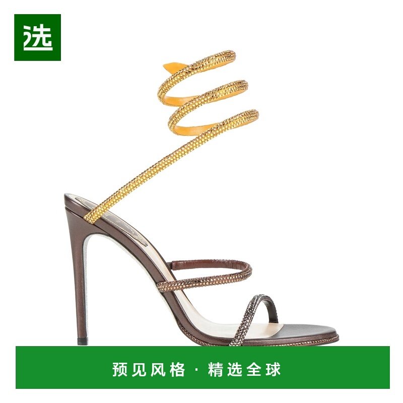 1h可退 香港直邮rené caovilla 芮妮.乔薇拉 女士 凉鞋,女鞋,时装凉鞋,淘宝优惠券,粉丝福利购,淘宝优惠卷