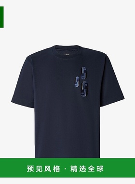 1h可退 欧洲直邮FENDI 芬迪 25秋冬 FY0936AOZ5F0PTH 男士 短袖T