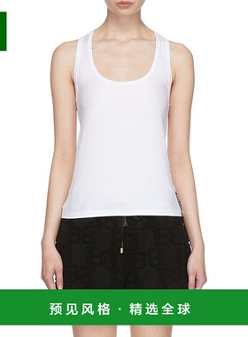 香港直邮Balmain 白色徽标背心 BPD105280