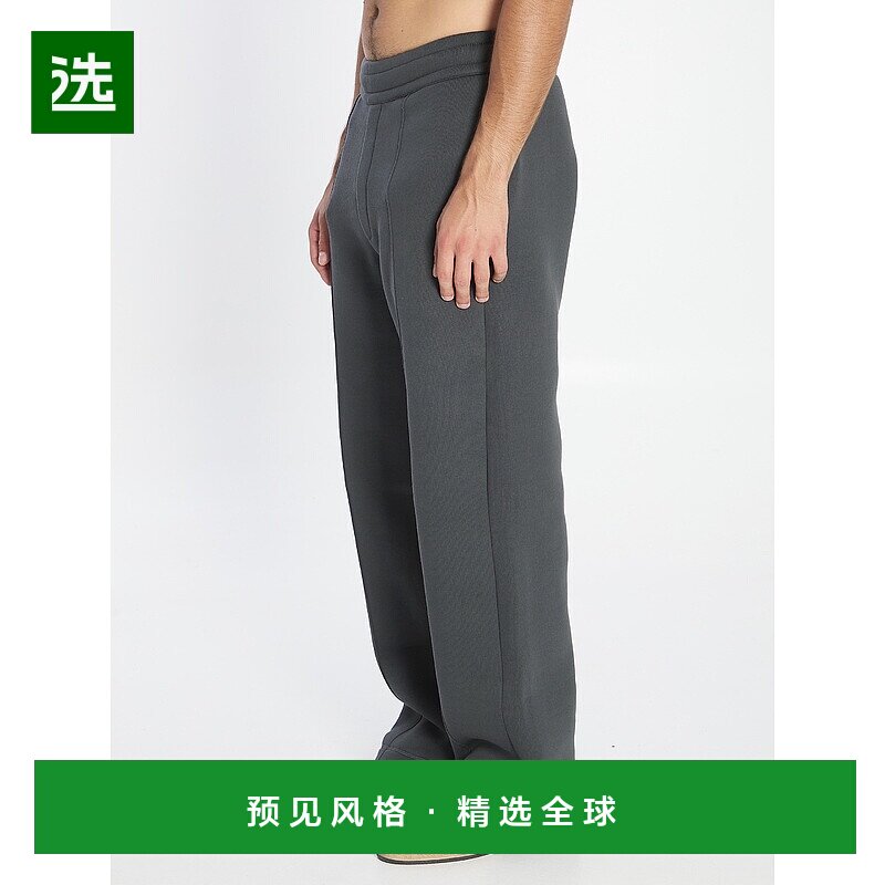 香港直邮Ami Paris 男士 慢跑长裤 UTR806749020 grey灰色 舒适时