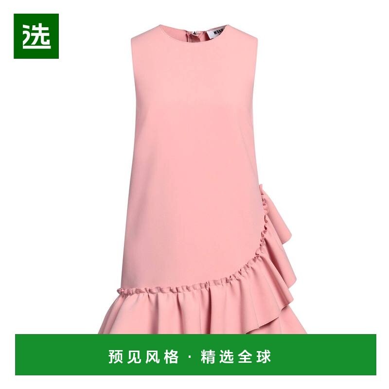 1h可退 香港直邮Msgm 女士 短款连衣裙 pink粉色 舒适时尚,女装/女士精品,连衣裙,淘宝优惠券,粉丝福利购,淘宝优惠卷