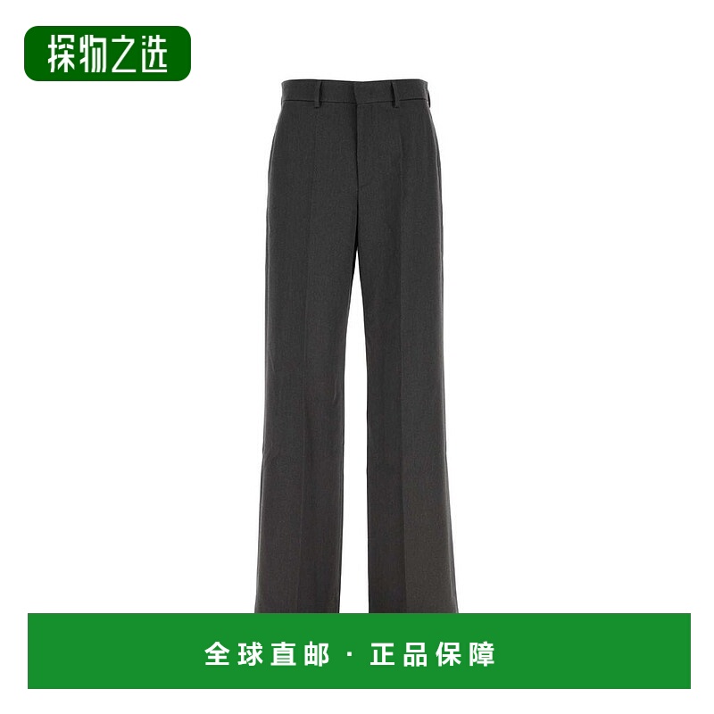 香港直邮valentino 华伦天奴 男士 褶飾闊腿褲 7V0RBO008JM