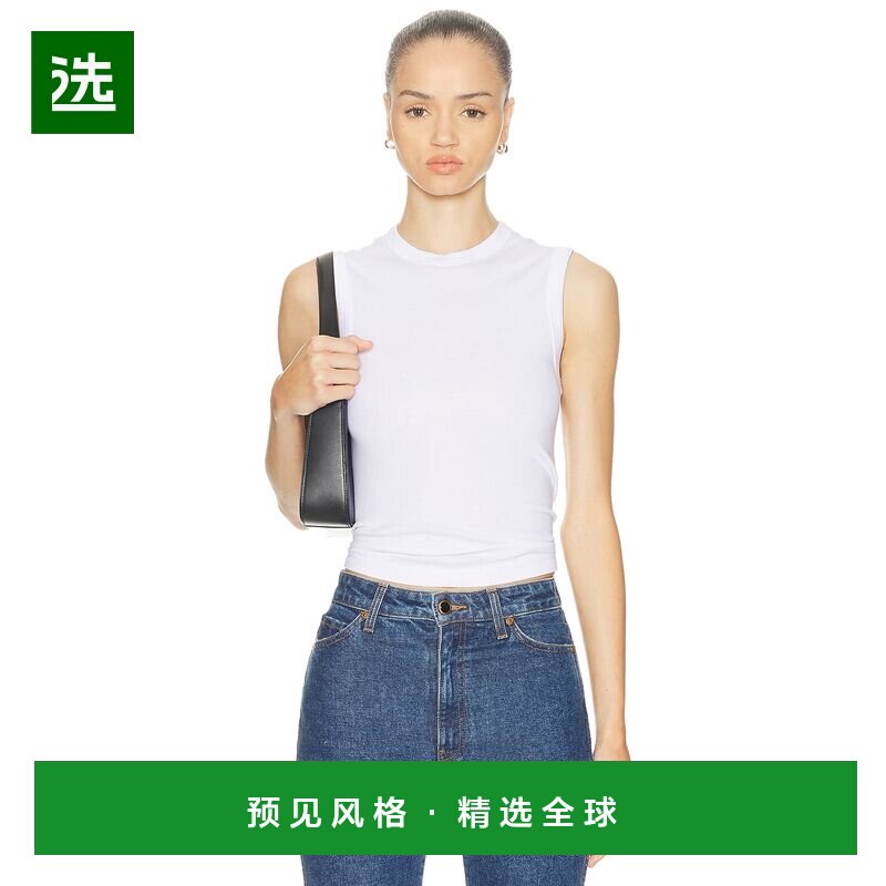 香港直邮enza costa 女士 比马棉新经典款无袖上衣 RBC30136性感