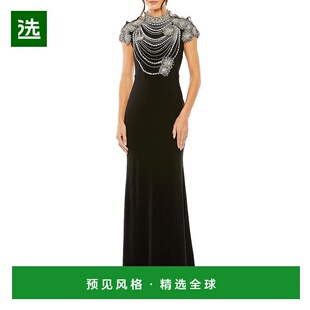 1h可退 【美国直邮】mac duggal 女士 连衣裙时尚高端大牌减龄穿