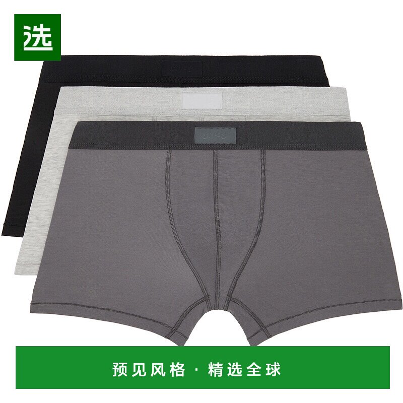 1h可退 香港直邮SKIMS 男士 三件装多色 Cotton 3