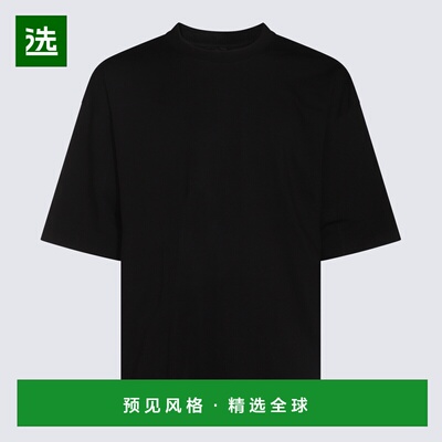 香港直邮Thom Krom 男士T恤 MTS88211 AW2025 黑色 圆领T恤短袖