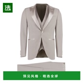 男士 西服套装 AA043281972495701 香港直邮Canali SS2023 灰色