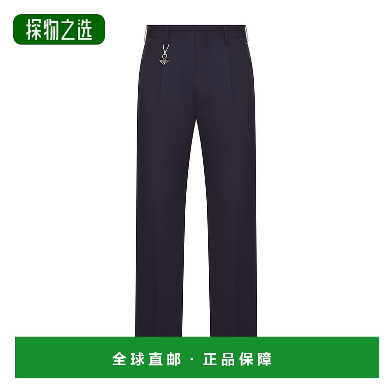 香港直邮Prada 腰带袢休闲裤 UP04191XV2SOOO