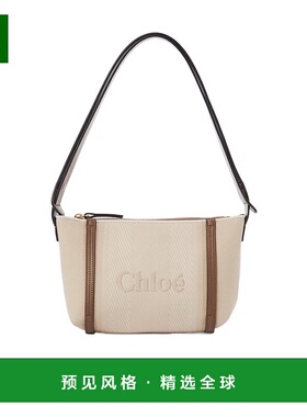 香港直邮Chloe CHLO&Eacute; CARRY 帆布单肩包 CH25UP566O65蔻依