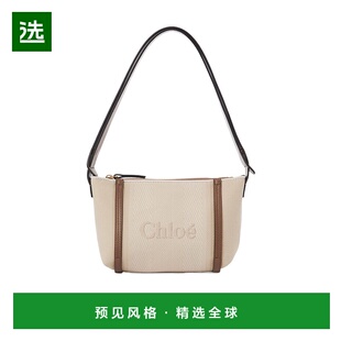 香港直邮Chloe CHLOÉ CARRY 帆布单肩包 CH25UP566O65蔻依