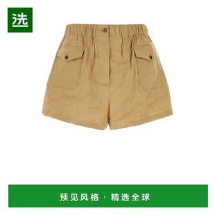 P229ISOOO14NH短裤 香港直邮Prada 彈性腰帶緊身短褲 女士 普拉达