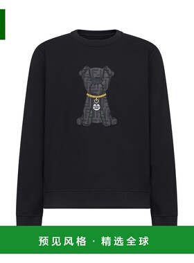 香港直邮FENDI 男士针织衫 FY0178AW0QF0QA1 SS2026 黑色 Sweatsh