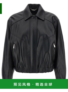 香港直邮VERSACE 女士皮衣 10228131A168851B000 SS2026 黑色