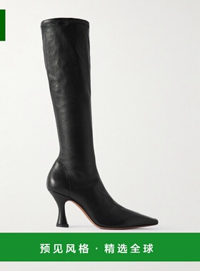 1h可退 香港直邮NEOUS 女士 Ran 皮质及膝靴子 00358NS01