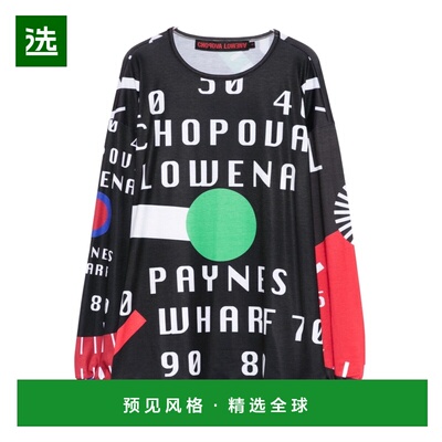 香港直邮CHOPOVA LOWENA 女士卫衣 2405BLK AW2025 花色 长袖T恤