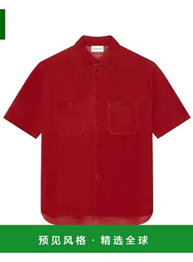 香港直邮Givenchy Couture Seam 绒面革外套衬衫 BM617G61X1