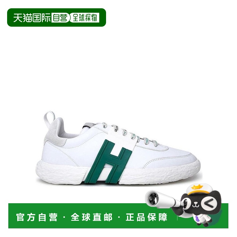 香港直发HOGAN霍根男士白色标贴系带运动鞋潮流H5M5900EF12QP9