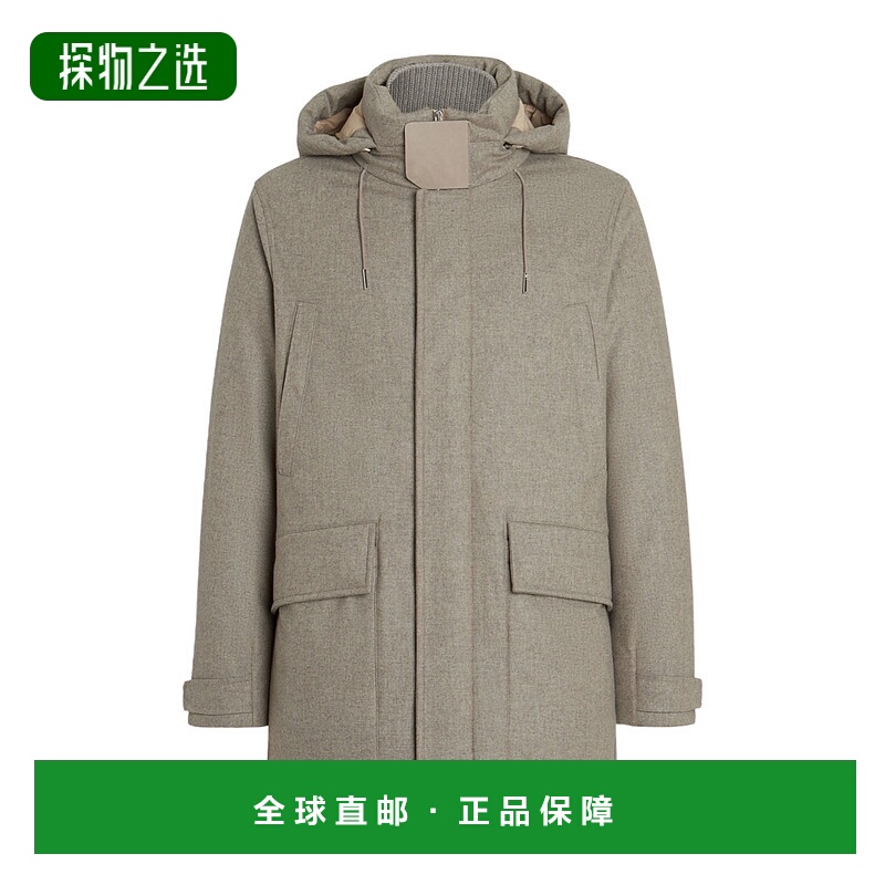 香港直邮Zegna 长袖派克羽绒服 UGTC2A2GCT514