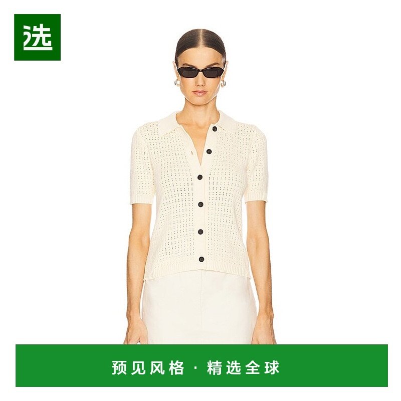 1h可退 香港直邮ANINE BING 女士 Alexis 毛衣 A0910866 beige米