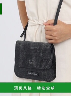 韩国直邮acne studios platt裂痕做旧皮革单肩斜挎包百搭A10294