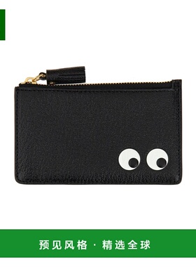香港直邮ANYA HINDMARCH 女士钱包 142717BLACK-5 CO 黑色 PORTAC