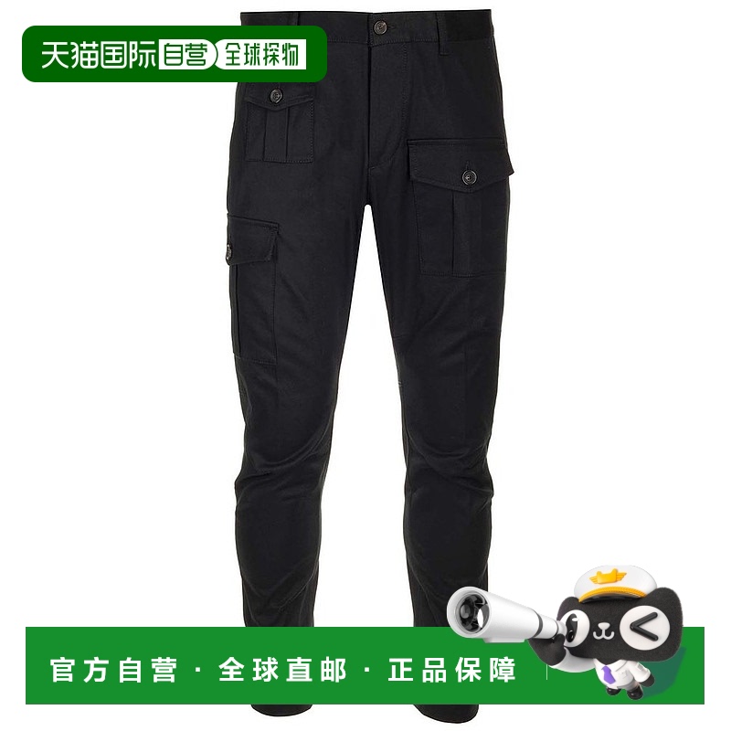 1h可退 香港直邮Dsquared2 二次方 男士 工装休闲裤 S74KB0909S39