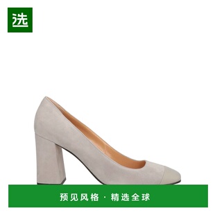 1h可退 香港直邮Sergio Rossi 塞乔·罗西 女士 浅口鞋 grey灰色