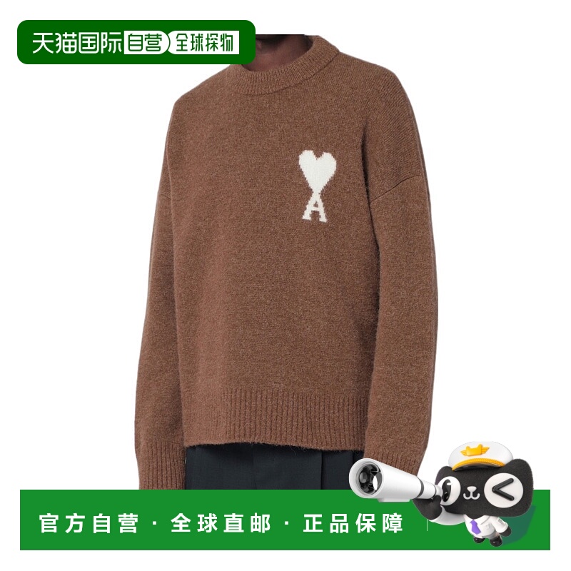 香港直邮Ami Paris 长袖毛衣 UKS836U.KN0135