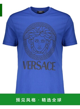 香港直邮Versace 圆领T恤 10118611A16047短袖范思哲