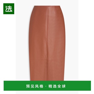 9968SS241T 皮革中长半身裙铅笔包臀裙 香港直邮ZIMMERMANN 女士