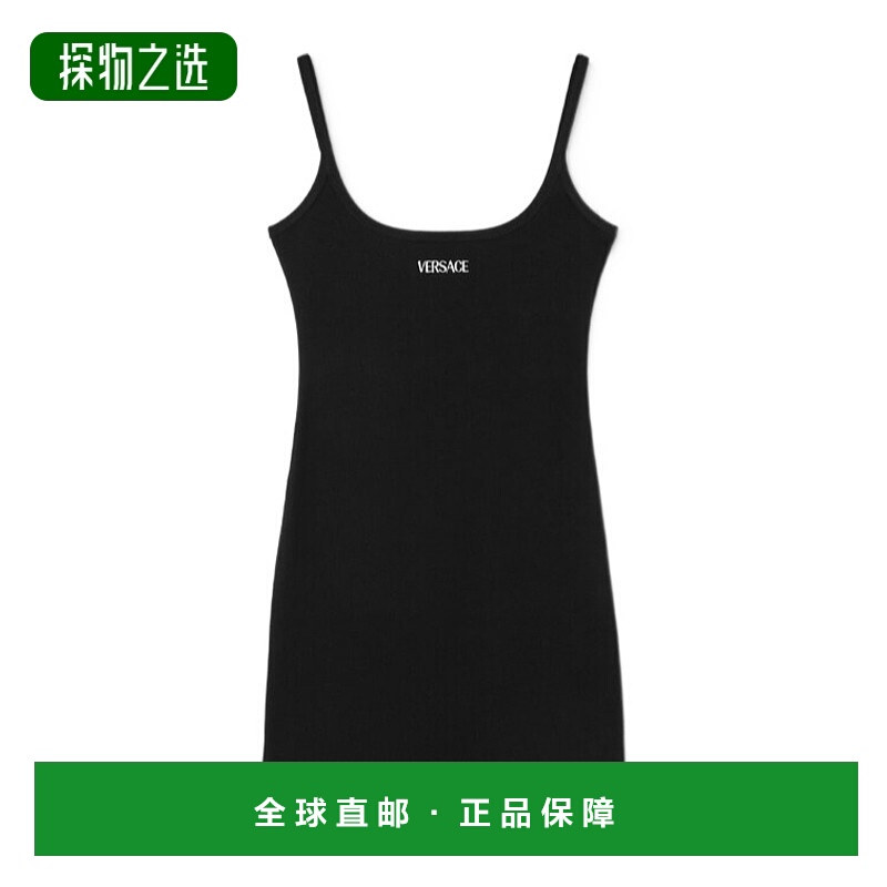 香港直邮Versace Logo迷你连衣裙 10205121A15461范思哲