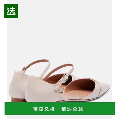1h可退 香港直邮Malone Souliers 女士 Ulla 皮质平底鞋