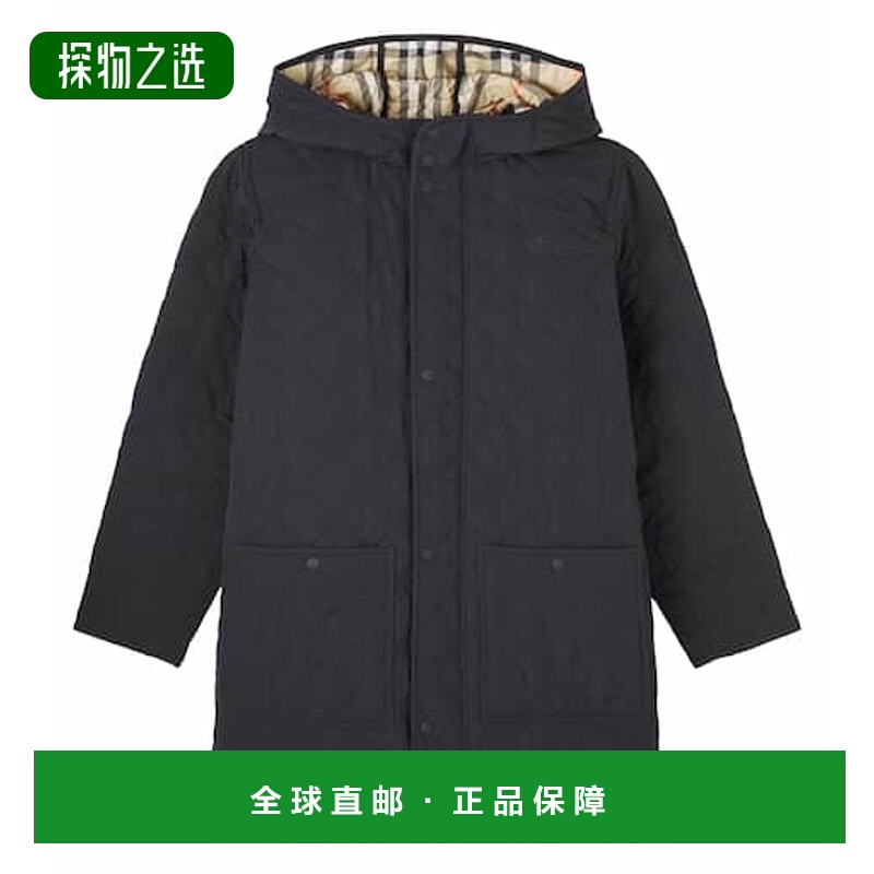 1h可退 香港直邮Burberry 巴宝莉 男童 EKD 绗缝夹克童装