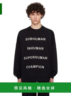 1h可退 香港直邮Rick Owens Lilies 瑞克·欧文斯 男士 黑色 Cham