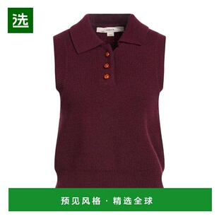 1h可退 香港直邮Remain 女士 无袖毛衣 purple紫色 舒适时尚