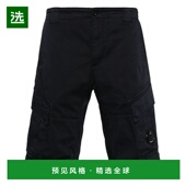 香港直邮cp company 男士 1h可退 腰带环短裤 18CMBE116A005694G