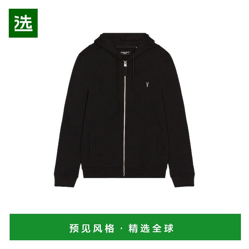 1h可退 香港直邮Allsaints 男士 Raven 连帽套头衫 M028NA卫衣