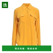 yellow黄色 1h可退 舒 Blouses 纯色衬衫 香港直邮EQUIPMENT 女士