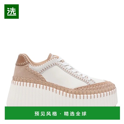 香港直邮CHLOÉ 女士运动鞋 C24U02IBD70F SS2026 浅棕色 Chloé S